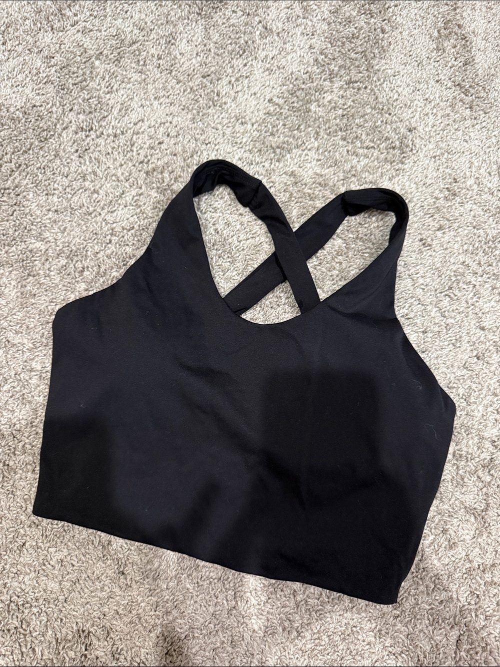 Amazon cross twist back workout top